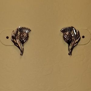 Scottish Thistle Earrings